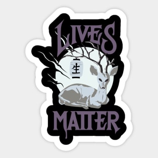 Lives Matter Sticker